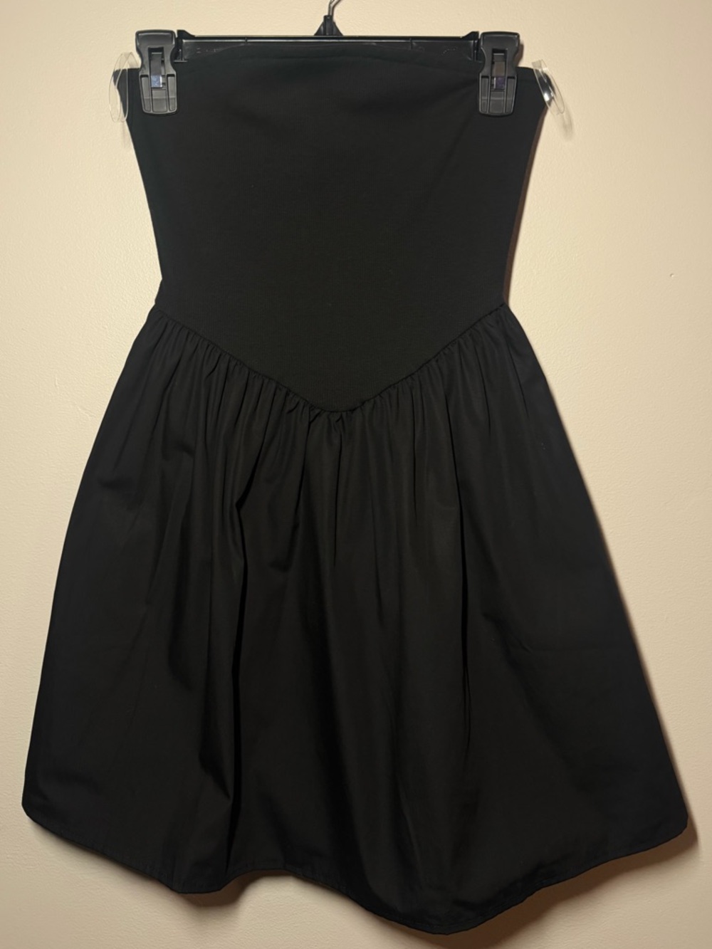 RSQ Black Ribbed Mini Dress